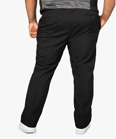 pantalon de costume coupe droite noirB331601_3