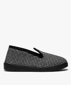 CHAUSSURE PLAT GREY PANTOUFLE NOIR/BLANC