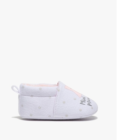 chaussons de naissance bebe fille mini princesse blancB367801_1