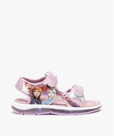 GEMO Sandales fille sport à semelle lumineuse - Reine des Neiges violet standard