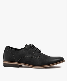 derbies homme unis en matiere mate bleuB388701_1