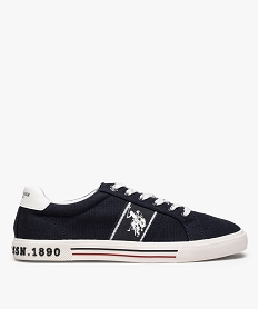 tennis homme en toile unie a lacets - us polo assn bleuB393501_1