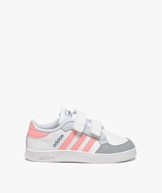 GEMO Tennis fille à double scratch - Adidas Breaknet Blanc