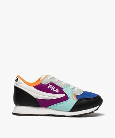 baskets fille running colorees a lacets elastiques - fila multicoloreB444101_1