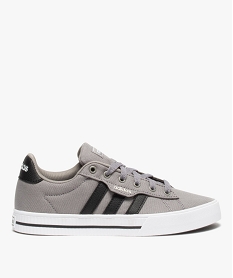 baskets garcon a lacets en toile bicolores - adidas grisB448201_1