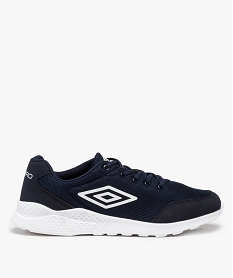 GEMO Baskets homme unies en mesh extra légères – Umbro bleu chine