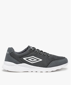 GEMO Baskets homme unies en mesh extra légères – Umbro gris standard