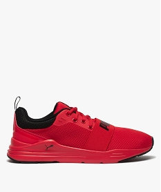 GEMO Baskets homme running extra-légères - Puma Wired Rouge