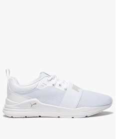 GEMO Baskets homme running extra-légères - Puma Wired Blanc