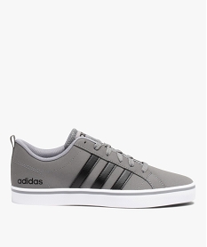 GEMO Baskets homme bicolores à lacets - Adidas VS Pace Gris