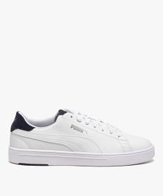 GEMO Tennis homme unies à lacets - Puma Smash Bleu