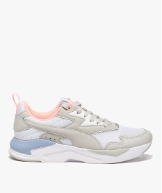 GEMO Baskets femme à lacets – Puma X-Ray Lite Blanc