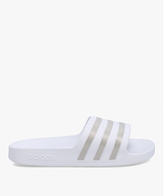 GEMO Mules de piscine femme bicolores - Adidas Adilette Aqua Blanc