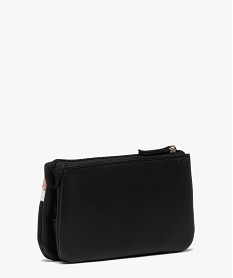portefeuille femme compact et souple noirB463201_2