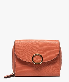 GEMO Portefeuille femme compact Orange