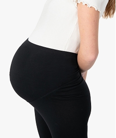 leggings de grossesse coupe courte longueur mollet noir leggings et jeggingsB503701_2