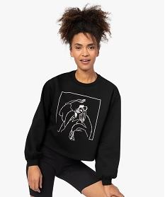 LING.BAS ENCRE MARINE SWEAT AOP/NOIR