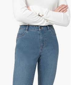 jean femme coupe slim taille normale grisB508801_2