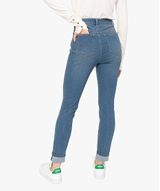 jean femme coupe slim taille normale grisB508801_3