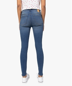 jean femme coupe skinny taille normale grisB509301_3