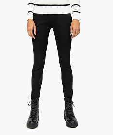 GEMO Jean femme coupe skinny taille normale Noir