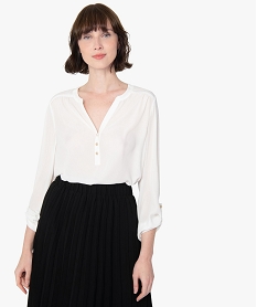 CHEMISE BLANC BLOUSE ECRU