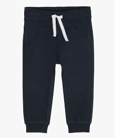 GEMO Pantalon de jogging bébé uni Noir