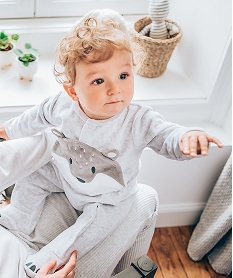 Gemo Vetements Garcon Pyjama Bebe En Velours Motif Renard Gris Bebe Gemo Gemo Vetements Garcon Pyjama Bebe En Velours Motif Renard Gris Bebe Gemo