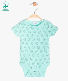 GEMO Body bébé mixte à manches courtes avec motifs animaux – Disney Baby Imprimé