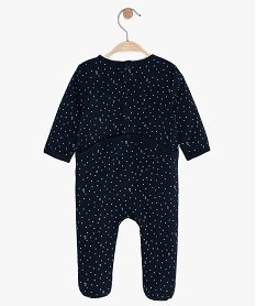 pyjama bebe fille avec motif cours bleuB609901_3