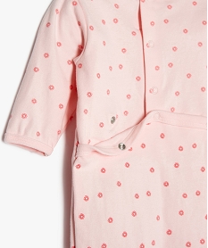 pyjama bebe fille en jersey imprime fleuri imprimeB610001_2