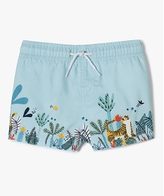 GEMO Short de bain bébé garçon avec motifs animaux Imprimé