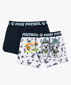 GEMO Boxer garçon imprimés (lot de 2) – Pat Patrouille Multicolore