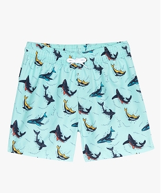 GEMO Short de bain garçon avec motifs dauphins Imprimé