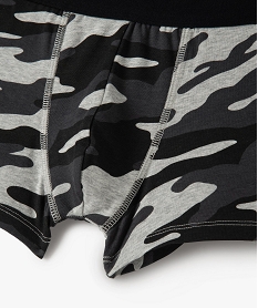 boxer a motif camouflage garcon (lot de 2) kaki standardB624901_2