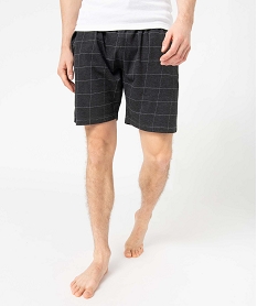 GEMO Short de pyjama en jersey à taille élastique homme Imprimé