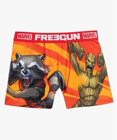 GEMO Boxer homme avec motifs Marvel  - Freegun Orange