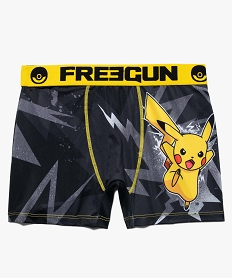 GEMO Boxer homme avec motif Pokemon - Freegun Noir