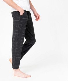 GEMO Pantalon de pyjama en jersey à taille élastique homme Imprimé