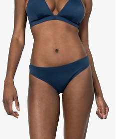 GEMO Bas de maillot de bain femme forme culotte Violet