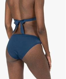 bas de maillot de bain femme forme culotte bleu bas de maillots de bainB634001_2