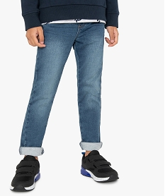jean garcon avec taille elastiquee grisB656301_1