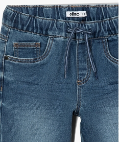 jean garcon avec taille elastiquee grisB656301_3