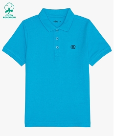 SHORT JAUNE POLO BLEU