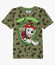 GEMO Tee-shirt garçon avec motif XL – Pat Patrouille Vert