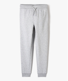 pantalon de jogging avec interieur molletonne garcon gris pantalonsB669401_1