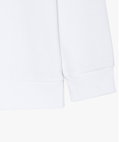 sweat garcon avec inscription contrastante - fortnite blanc sweatsB672201_2