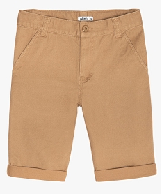 SANS GENRE NOIR / GOLD BERMUDA CAMEL