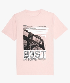 DORS BIEN BLANC TEE-SHIRT ROSE