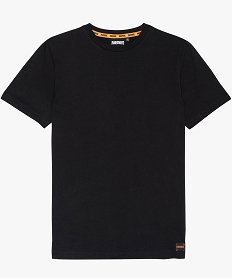 tee-shirt garcon avec motif au dos - fortnite noirB679601_1
